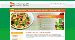 Desktop Screenshot of consultantdietitian.com